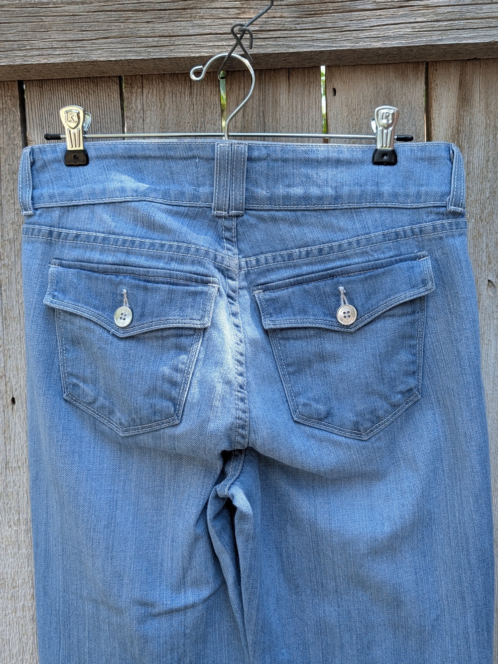 NYDJ Light Blue Wide-Leg Jeans 1842L Size 6